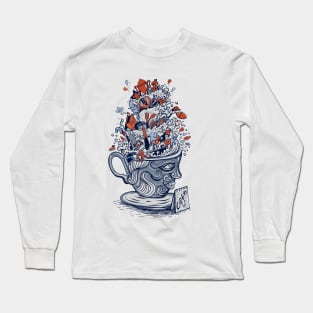 Spill Drinks Café Long Sleeve T-Shirt